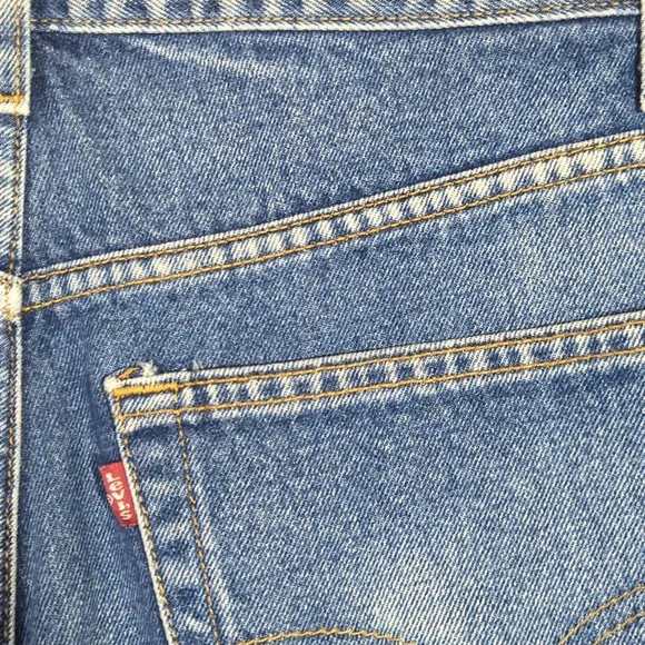 Levi's Vintage Jeans Men's 38x32 Fits 36x32 Blue 505 Regular Fit Straight Leg - Picture 4 of 12